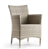 Hunn Royal II Fauteuil repas Résine Tressée White Coral 5mm 