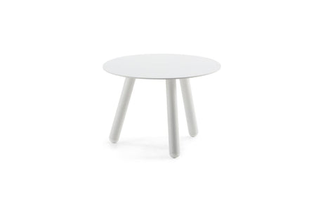 Hunn San Diego Table basse alu Ø45cm h:31.5cm Blanc 