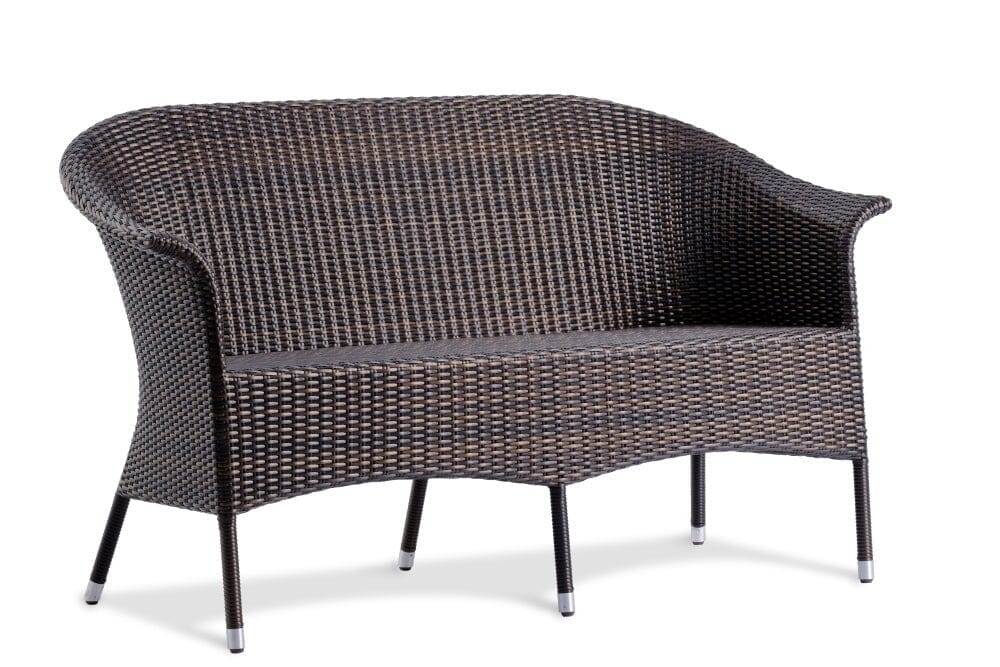 Hunn San Remo II Canapé 2 places Résine Tressée Bronze 6mm 