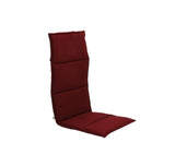 Hunn Victoria Coussin d'assise et de dossier pour chaise longue Dralon Bordeaux 