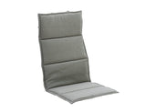 Hunn Victoria Coussin d'assise et de dossier pour chaise longue Dralon Gris Soie 