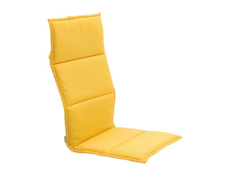 Hunn Victoria Coussin d'assise et de dossier pour chaise longue Dralon Jaune Soleil 