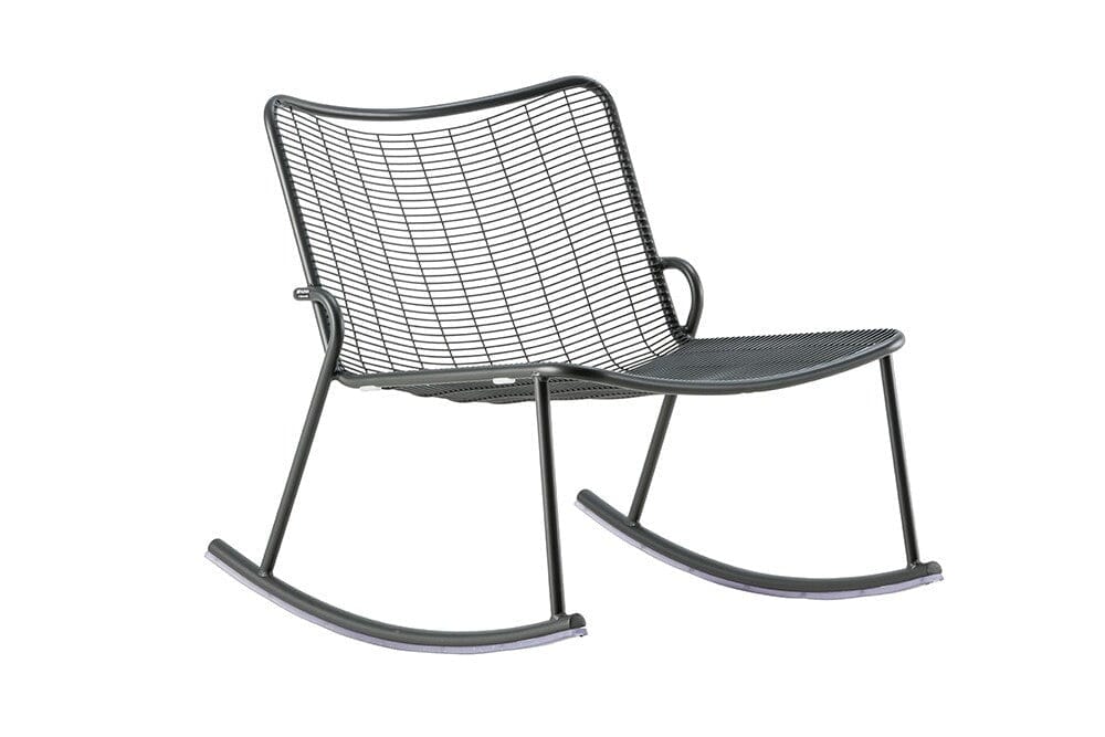 Hunn Vienna Fauteuil à bascule sans accoudoirs Anthracite 