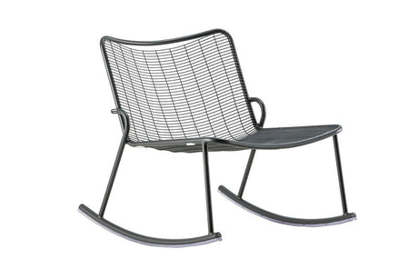 Hunn Vienna Fauteuil à bascule sans accoudoirs Anthracite 