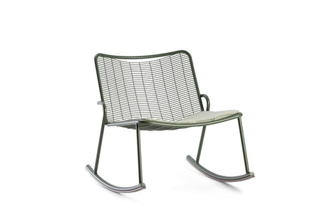 Hunn Vienna Fauteuil à bascule sans accoudoirs Vert 