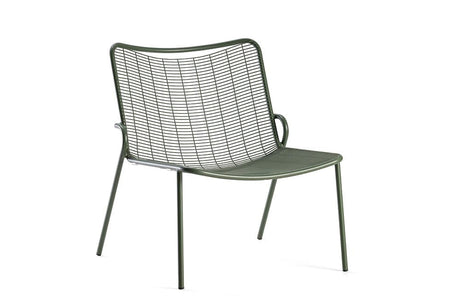 Hunn Vienna Fauteuil bas sans accoudoirs empilable Vert 