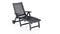 Kettler Roma Chaise longue avec roulettes Anthracite 