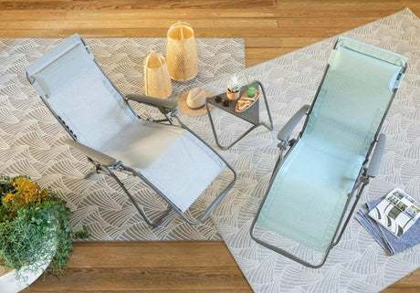 Lafuma Futura Fauteuil Relax Batyline Duo Obsidian chassis Titane 