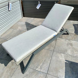 Liah Coussin Matelas standard pour Chaise longue 204x60cm en Tissu Sunbrella 