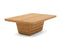 Manutti Cobi Coffee Table 113x79cm Hauteur: 37cm Teak brushed 