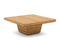 Manutti Cobi Coffee Table 79x79cm Hauteur: 30cm Teak brushed 