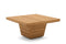 Manutti Cobi Coffee Table 79x79cm Hauteur: 37cm Teak brushed 