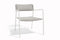 Manutti Echo Fauteuil club 1-Seater White AF08 - Rope silver 11mm (2R02) 