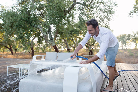 Manutti Kumo Concept 4, coussins en sus 