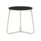 Manutti Mood Coffee table - Table basse ronde Ø 42cm h:45cm Plateau Céramique ou HPL Flint SF13 Ceramic Basalt Black 12mm 5K67 