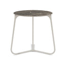 Manutti Mood Coffee table - Table basse ronde Ø 42cm h:45cm Plateau Céramique ou HPL Flint SF13 Ceramic Emperador 12mm 5K69 