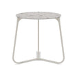 Manutti Mood Coffee table - Table basse ronde Ø 42cm h:45cm Plateau Céramique ou HPL Flint SF13 Ceramic Fossil 12mm 5K53 
