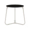 Manutti Mood Coffee table - Table basse ronde Ø 42cm h:45cm Plateau Céramique ou HPL Flint SF13 Ceramic Marble Black 12mm 5K59 