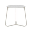 Manutti Mood Coffee table - Table basse ronde Ø 42cm h:45cm Plateau Céramique ou HPL Flint SF13 Ceramic Perla 12mm 5K66 