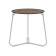 Manutti Mood Coffee table - Table basse ronde Ø 42cm h:45cm Plateau Céramique ou HPL Flint SF13 Ceramic Quartz 6mm 6K64 