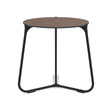 Manutti Mood Coffee table - Table basse ronde Ø 42cm h:45cm Plateau Céramique ou HPL Lava SF10 Ceramic Quartz 6mm 6K64 