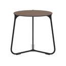 Manutti Mood Coffee table - Table basse ronde Ø 42cm h:45cm Plateau Céramique ou HPL Lava SF10 Ceramic Quartz 6mm 6K64 