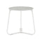 Manutti Mood Coffee table - Table basse ronde Ø 42cm h:45cm Plateau Céramique ou HPL White SF08 Ceramic Concrete 12mm 5K68 
