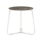 Manutti Mood Coffee table - Table basse ronde Ø 42cm h:45cm Plateau Céramique ou HPL White SF08 Ceramic Emperador 12mm 5K69 