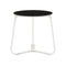 Manutti Mood Coffee table - Table basse ronde Ø 42cm h:45cm Plateau Céramique ou HPL White SF08 Ceramic Marble Black 12mm 5K59 