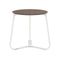Manutti Mood Coffee table - Table basse ronde Ø 42cm h:45cm Plateau Céramique ou HPL White SF08 Ceramic Quartz 6mm 6K64 