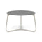 Manutti Mood Coffee table - Table basse ronde Ø 60cm h:38cm Plateau Céramique ou HPL Flint SF13 Ceramic Basalt Grey 6mm 6K70 