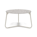 Manutti Mood Coffee table - Table basse ronde Ø 60cm h:38cm Plateau Céramique ou HPL Flint SF13 Ceramic Fossil 12mm 5K53 