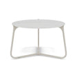 Manutti Mood Coffee table - Table basse ronde Ø 60cm h:38cm Plateau Céramique ou HPL Flint SF13 Ceramic Perla 12mm 5K66 
