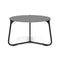 Manutti Mood Coffee table - Table basse ronde Ø 60cm h:38cm Plateau Céramique ou HPL Lava SF10 Ceramic Basalt Grey 6mm 6K70 