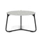 Manutti Mood Coffee table - Table basse ronde Ø 60cm h:38cm Plateau Céramique ou HPL Lava SF10 Ceramic Concrete 12mm 5K68 