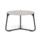 Manutti Mood Coffee table - Table basse ronde Ø 60cm h:38cm Plateau Céramique ou HPL Lava SF10 Ceramic Fossil 12mm 5K53 