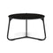 Manutti Mood Coffee table - Table basse ronde Ø 60cm h:38cm Plateau Céramique ou HPL Lava SF10 Ceramic Marble Black 12mm 5K59 