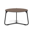 Manutti Mood Coffee table - Table basse ronde Ø 60cm h:38cm Plateau Céramique ou HPL Lava SF10 Ceramic Quartz 6mm 6K64 