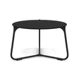 Manutti Mood Coffee table - Table basse ronde Ø 60cm h:38cm Plateau Céramique ou HPL Lava SF10 Trespa Black 2T92 