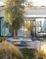 Manutti Mood Coffee table - Table basse ronde Ø 60cm h:38cm Plateau Teck 