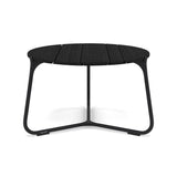 Manutti Mood Coffee table - Table basse ronde Ø 60cm h:38cm Plateau Teck Lava SF10 Teak Scuro 2H37 