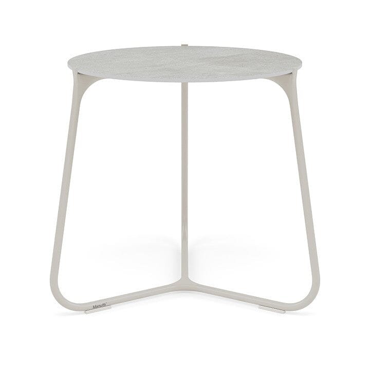Manutti Mood Coffee table - Table basse ronde Ø 60cm h:56cm Plateau Céramique ou HPL Flint SF13 Ceramic Concrete 12mm 5K68 
