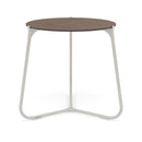 Manutti Mood Coffee table - Table basse ronde Ø 60cm h:56cm Plateau Céramique ou HPL Flint SF13 Ceramic Quartz 6mm 6K64 
