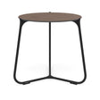 Manutti Mood Coffee table - Table basse ronde Ø 60cm h:56cm Plateau Céramique ou HPL Lava SF10 Ceramic Quartz 6mm 6K64 