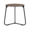 Manutti Mood Coffee table - Table basse ronde Ø 60cm h:56cm Plateau Céramique ou HPL Lava SF10 Ceramic Quartz 6mm 6K64 