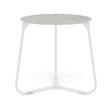 Manutti Mood Coffee table - Table basse ronde Ø 60cm h:56cm Plateau Céramique ou HPL White SF08 Ceramic Concrete 12mm 5K68 