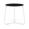 Manutti Mood Coffee table - Table basse ronde Ø 60cm h:56cm Plateau Céramique ou HPL White SF08 Ceramic Marble Black 12mm 5K59 
