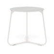 Manutti Mood Coffee table - Table basse ronde Ø 60cm h:56cm Plateau Céramique ou HPL White SF08 Ceramic Perla 12mm 5K66 