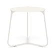 Manutti Mood Coffee table - Table basse ronde Ø 60cm h:56cm Plateau Céramique ou HPL White SF08 Ceramic White 6mm 6K60 