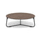 Manutti Mood Coffee table - Table basse ronde Ø 80cm h:28cm Plateau Céramique ou HPL Lava SF10 Ceramic Quartz 6mm 6K64 